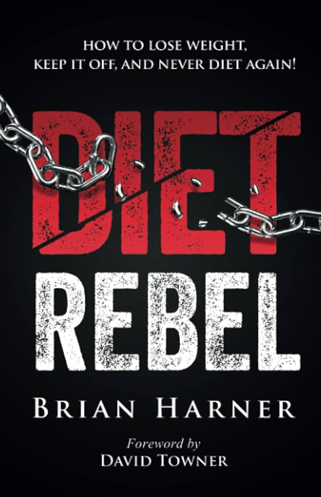 Diet Rebel book cover by Brian Harner