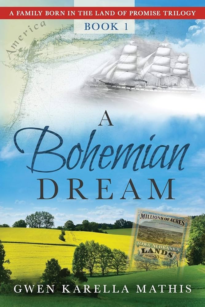 A Boheamian Dream book cover by Gwen Karella Mathis