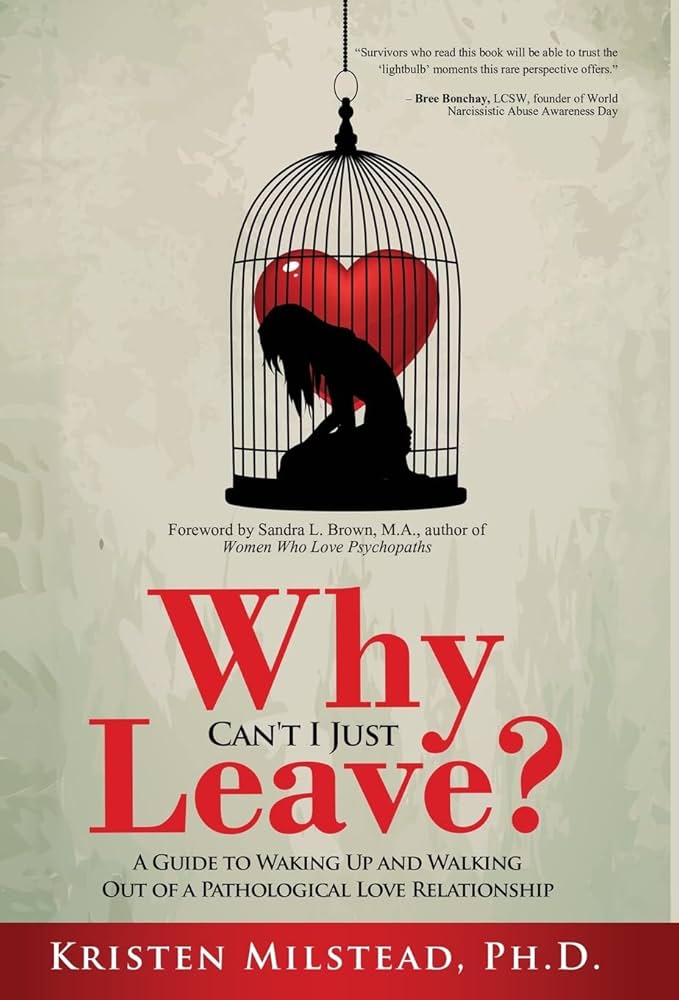 Why Can't I Just Leave? book cover by Kristen Milstead