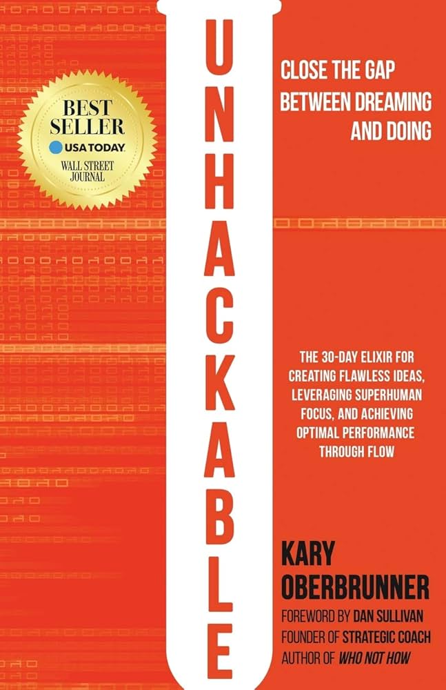 Unhackable book cover by Kary Oberbrunner